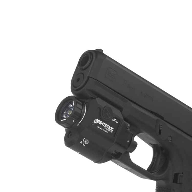 Svítilna pro pistole s railem TCM-550XL-GL, Nightstick, zelený laser