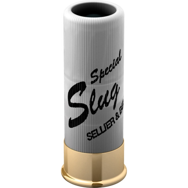 Brokové náboje 12/65 Special Slug, 32 g, 5 ks, Sellier &amp; Bellot