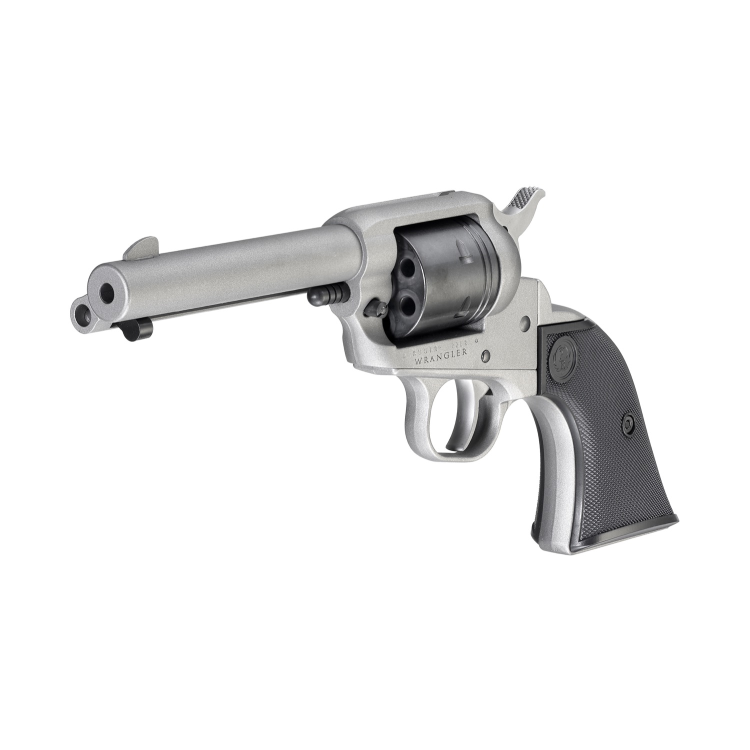 Revolver Ruger Wrangler, Silver Cerakote, 22 LR