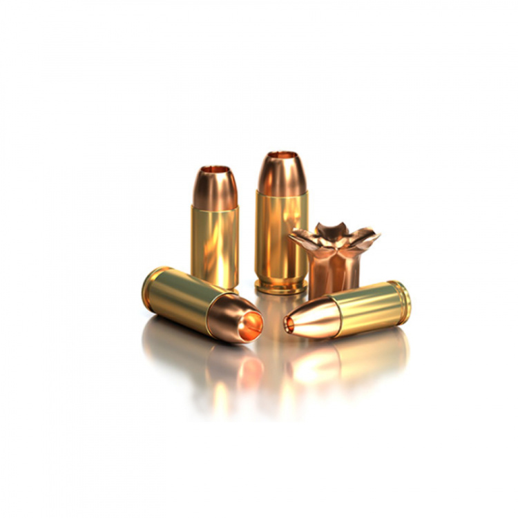 Pistolové náboje 9 mm Luger Nontox XRG Defence, 100 gr, 25 ks, Sellier &amp; Bellot
