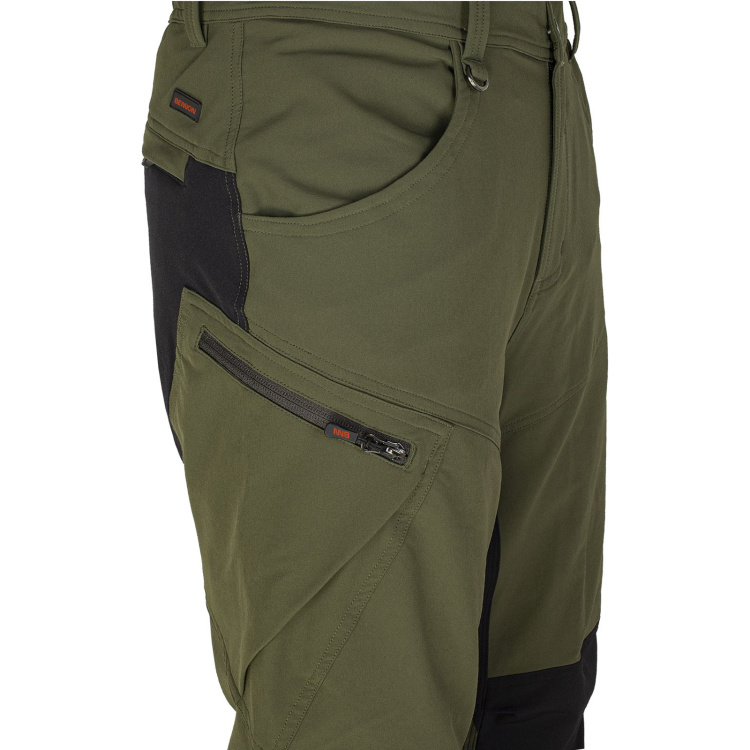 Outdoorové kalhoty Fobos, Promacher, Zelená/Černá
