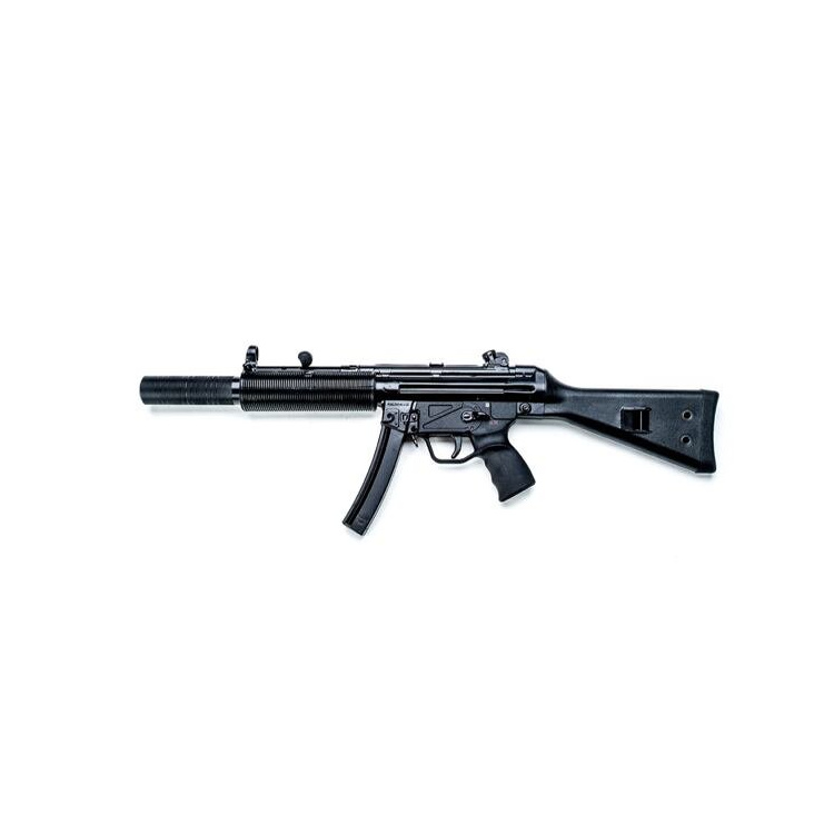 Samonabíjecí puška MP5 SD T94, MKE, s integrovaným tlumičem