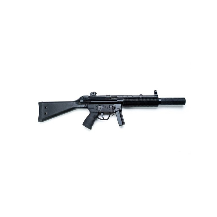 Samonabíjecí puška MP5 SD T94, MKE, s integrovaným tlumičem
