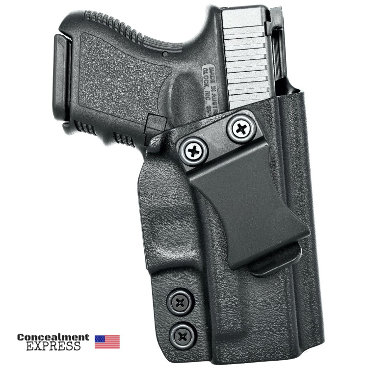 Kydexové pouzdro pro Glock 26/27/33 (Gen 1 - Gen 5), Concealment Express, IWB