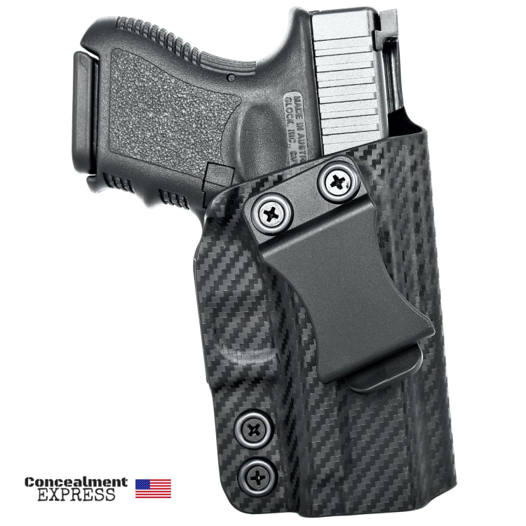 Kydexové pouzdro pro Glock 26/27/33 (Gen 1 - Gen 5), Concealment Express, IWB