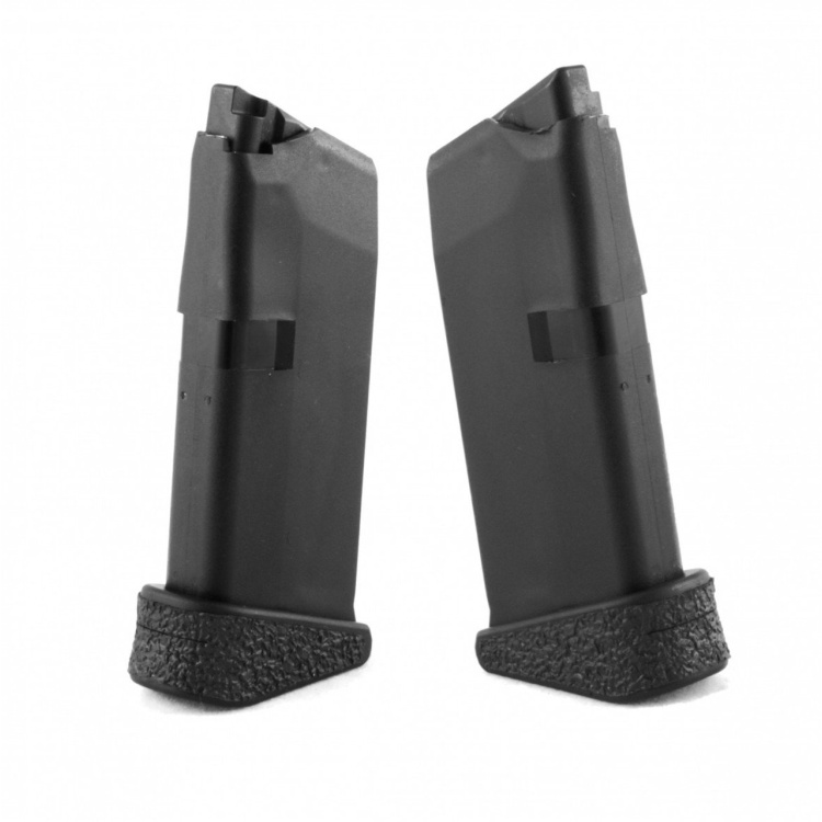 Talon Grip na prodlouženou botku šesti ranného zásobníků pro Glock 43, guma, Talon Grips