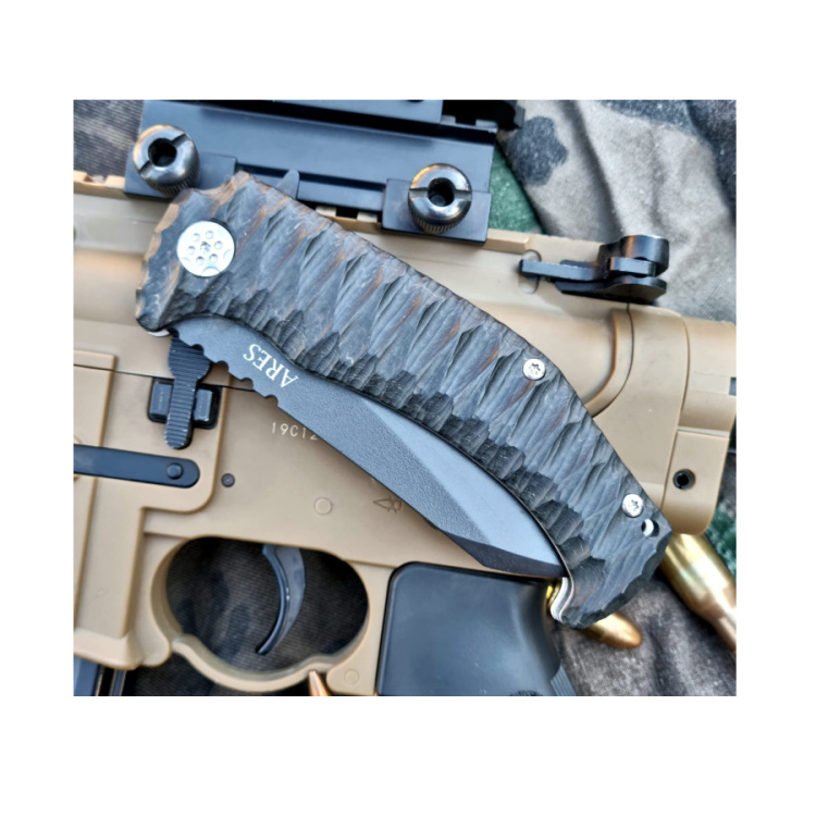 Zavírací nůž Ares, Dachs Knives, černý