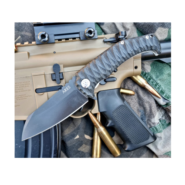 Zavírací nůž Ares, Dachs Knives, černý