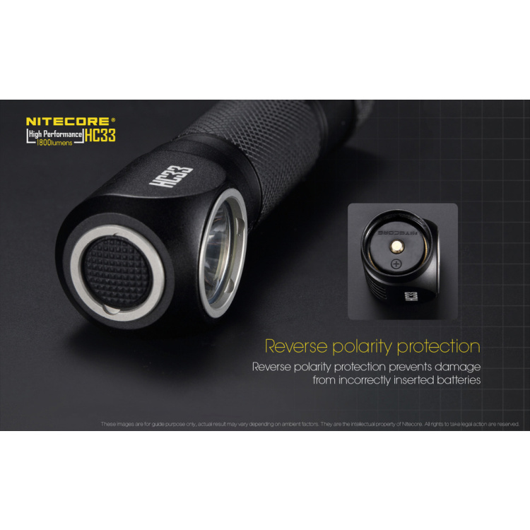 Čelovka HC33, Nitecore, 1800 lm
