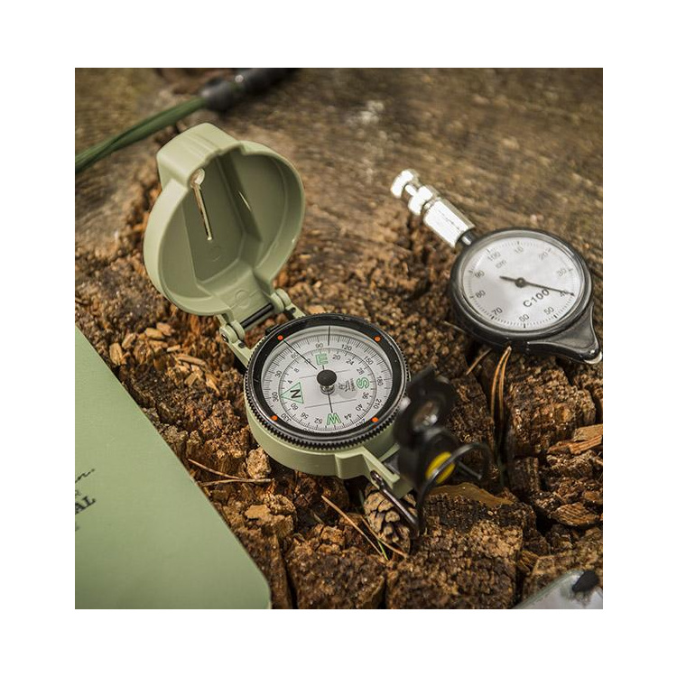 Kompas s nasvícením Ranger Compass Mk2, Helikon, zelený