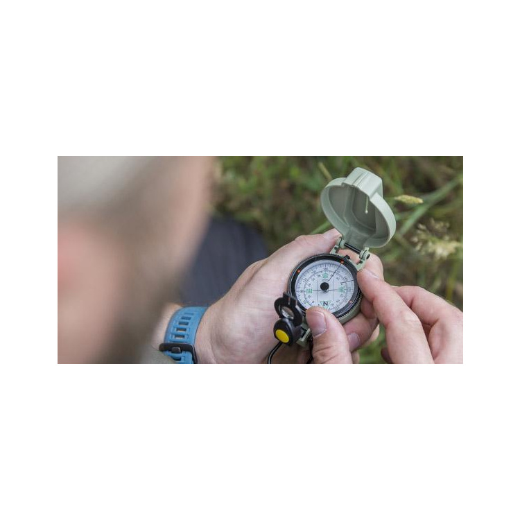 Kompas s nasvícením Ranger Compass Mk2, Helikon, zelený