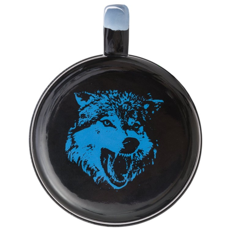 Smaltový hrneček WOLF, Helikon, 0,35 L, Blue Edition