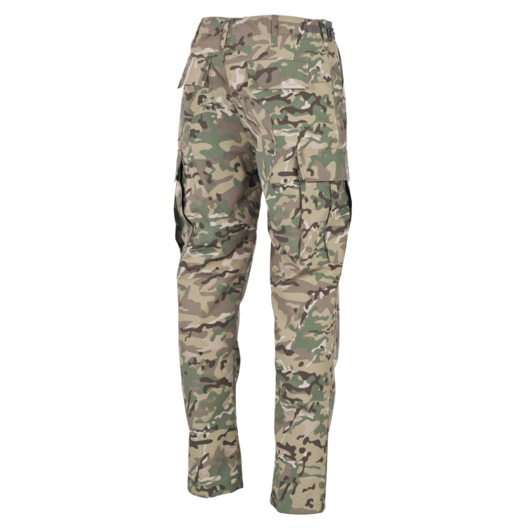 Kalhoty BDU US Combat Pants, MFH, Rip Stop, Operation Camo