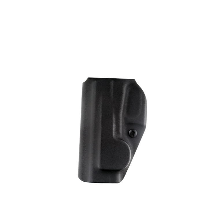 Vnitřní kydexové pouzdro pro Glock 43X MOS rail (+ kolimátor), pravé, žádný swtg., černé, flushclip 40 mm, RH Holsters