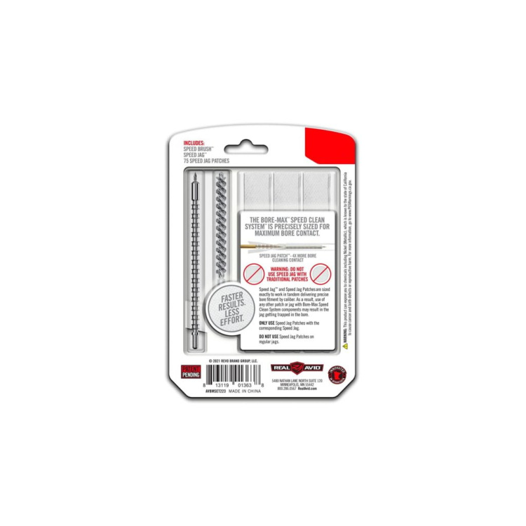 Čistící sada Bore-Max Speed Clean upgrade Set, Real Avid
