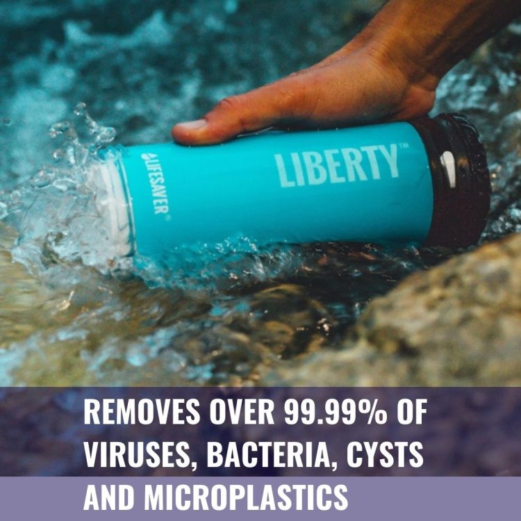 Filtrační a čistící láhev Liberty™, LifeSaver