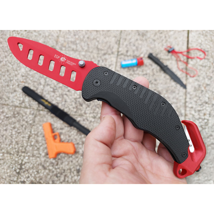 Tréninkový záchranářský nůž TRK-01, ESP