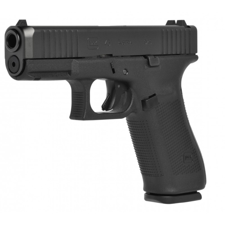 Pistole Glock 45, 9 mm Luger, Gen5, Černá