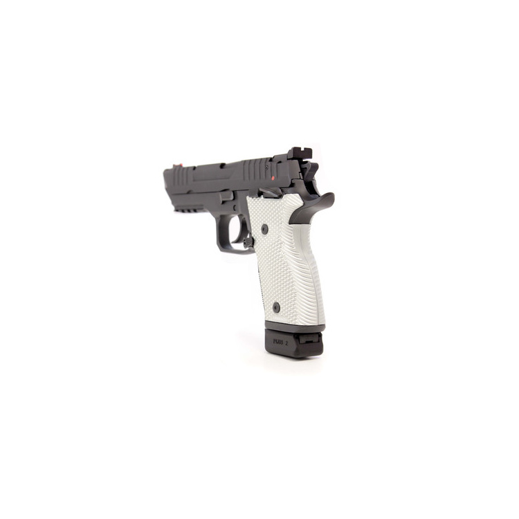 Pistole AREX Alpha, 9 mm Luger, střenky Armanov, sportovní spoušť, Bílá
