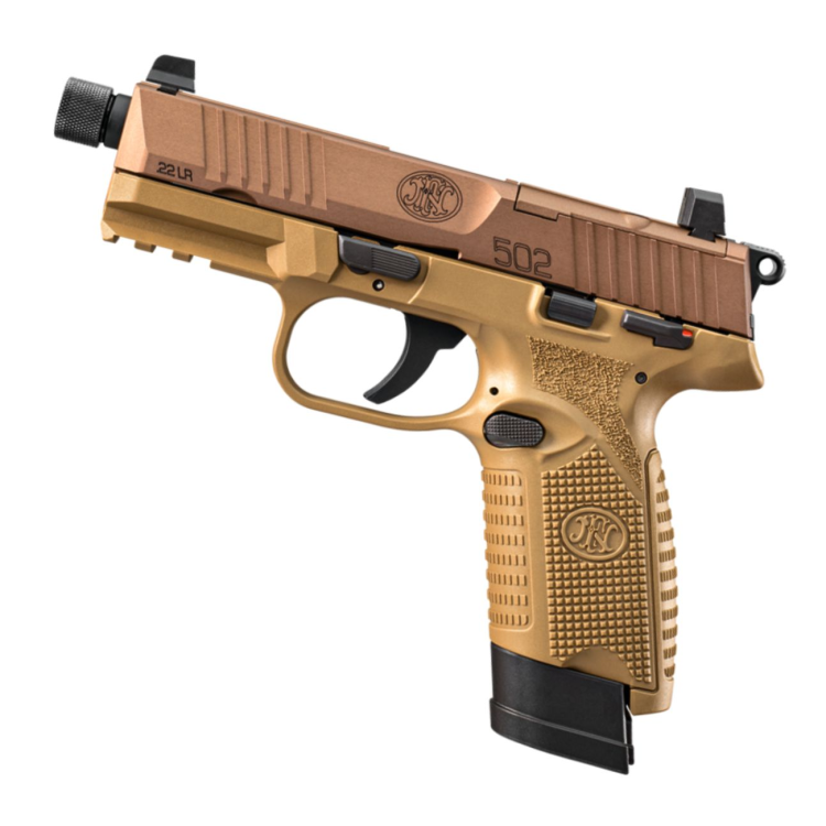 Pistole FN 502 Tactical, FN America, 22 LR