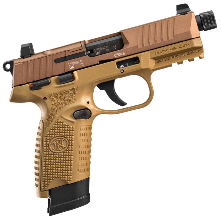 Pistole FN 502 Tactical, FN America, 22 LR