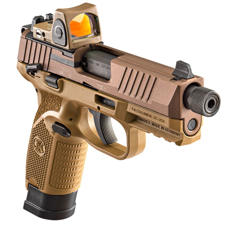 Pistole FN 502 Tactical, FN America, 22 LR