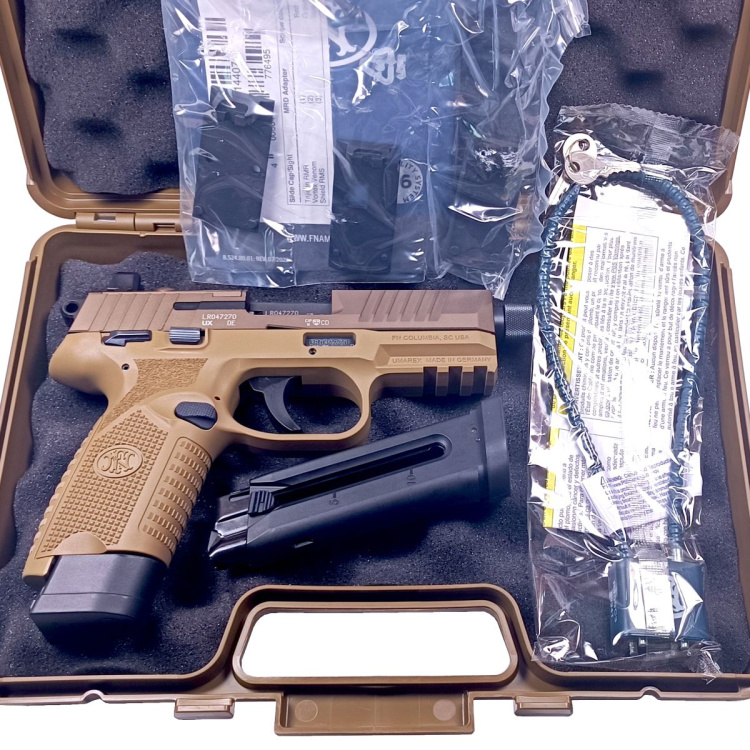Pistole FN 502 Tactical, FN America, 22 LR