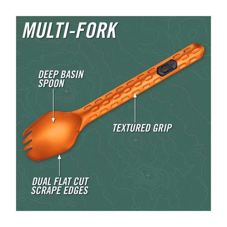 Příbor ComplEAT Multi Fork, Gerber, oranžový