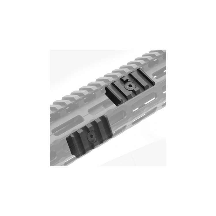 Picatinny lišta PRO M-LOK, UTG, 4 drážky, FDE