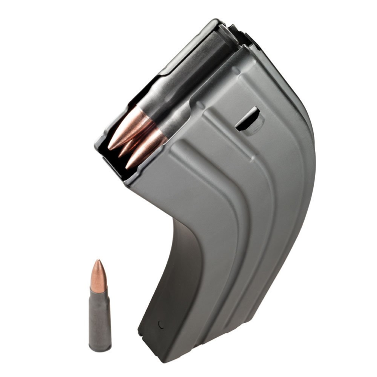 Zásobník pro AR/MSR, DuraMag, 7,62 x 39 mm, 28 ran, černěný nerez
