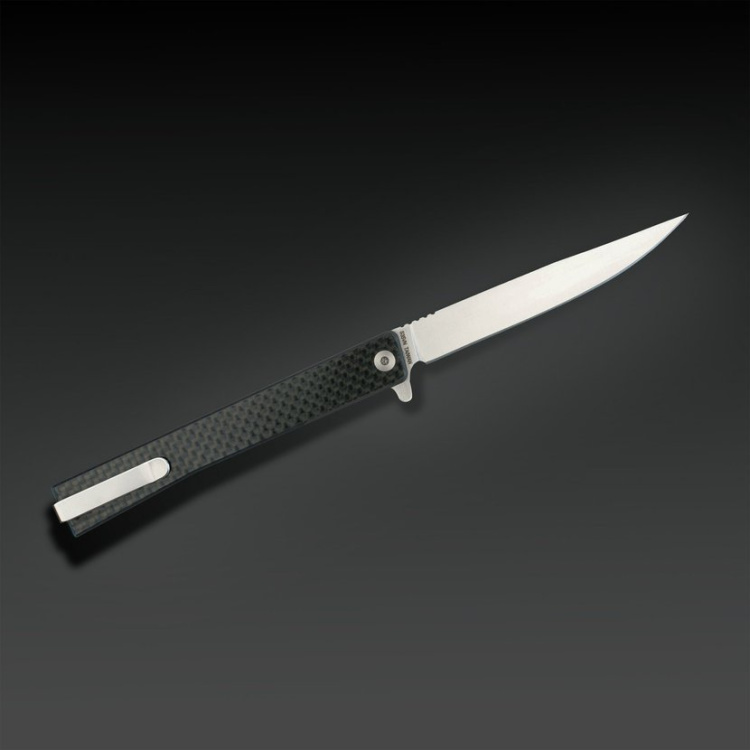 Zavírací nůž Solstice, Carbon Fiber + Satin, OCASO