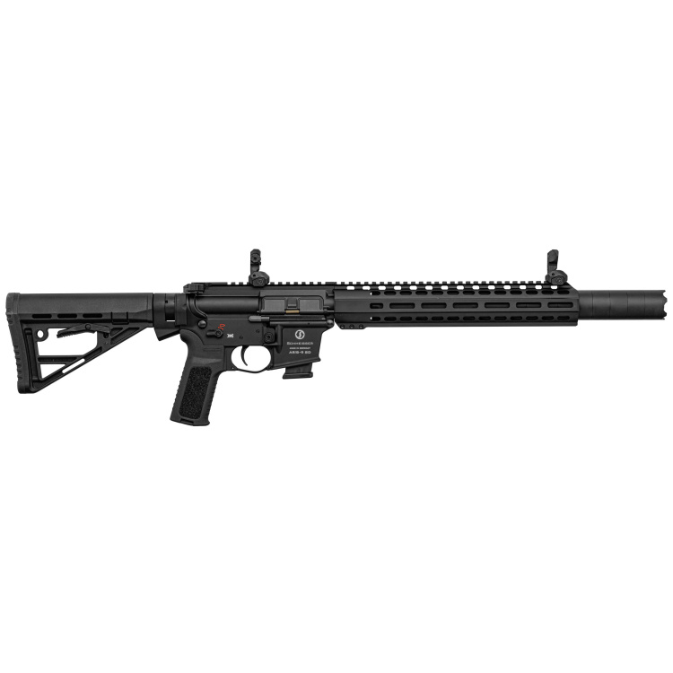 Samonabíjecí puška Schmeisser AR15-9 S4F SD, 10,5", 9 mm Luger, s integrovaným tlumičem