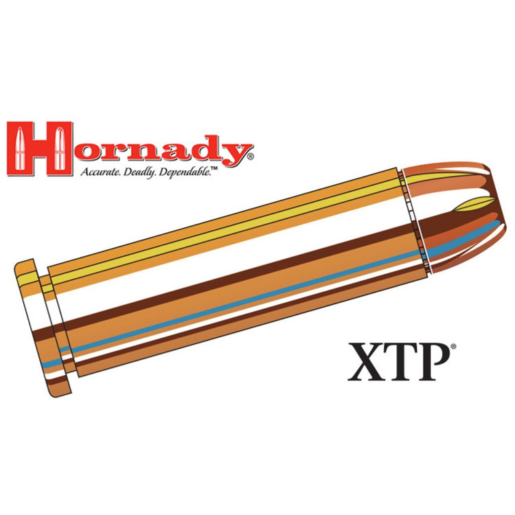 Pistolové náboje 9 mm Luger JHP/ XTP Custom, Hornady, 147 gr, 25 ks