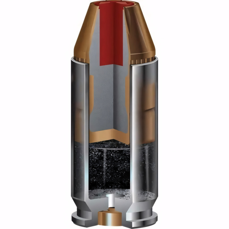 Pistolové náboje 45 Auto FTX Critical Defense, 185 gr, 20 ks, Hornady