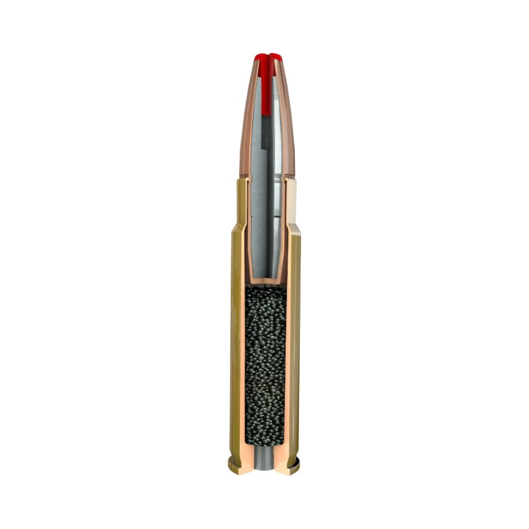 Puškové náboje 300 AAC Blackout SUB-X Subsonic, Hornady, 190 gr, 20 ks