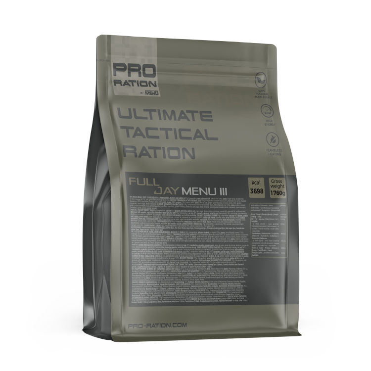 MRE Ultimate Tactical Ration, Full Day, PRO-RATION