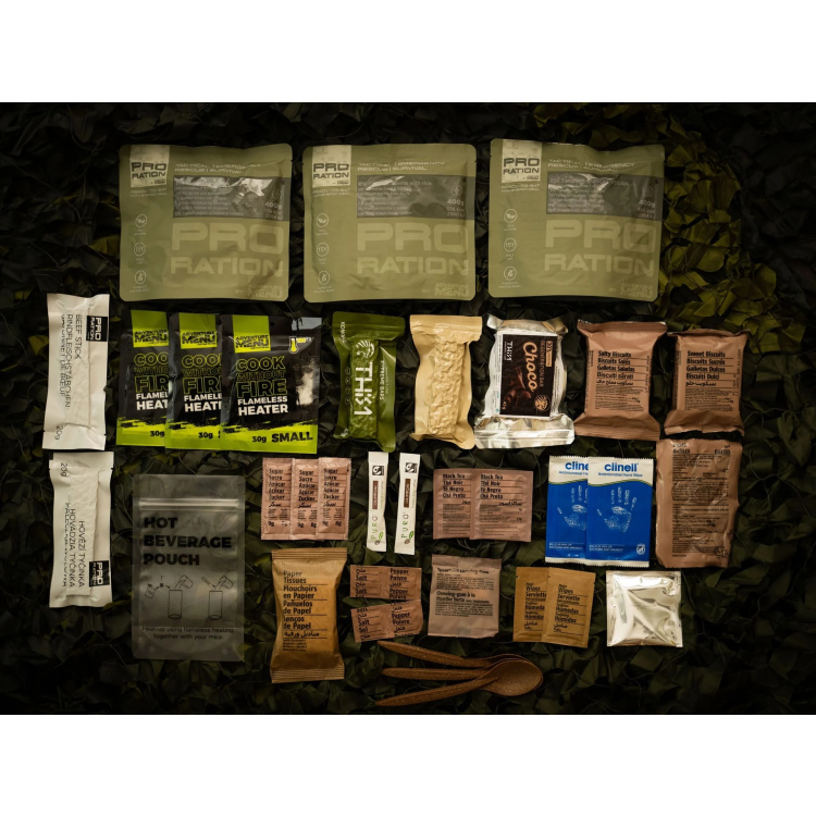 MRE Ultimate Tactical Ration, Full Day, PRO-RATION - Full Day Menu 4