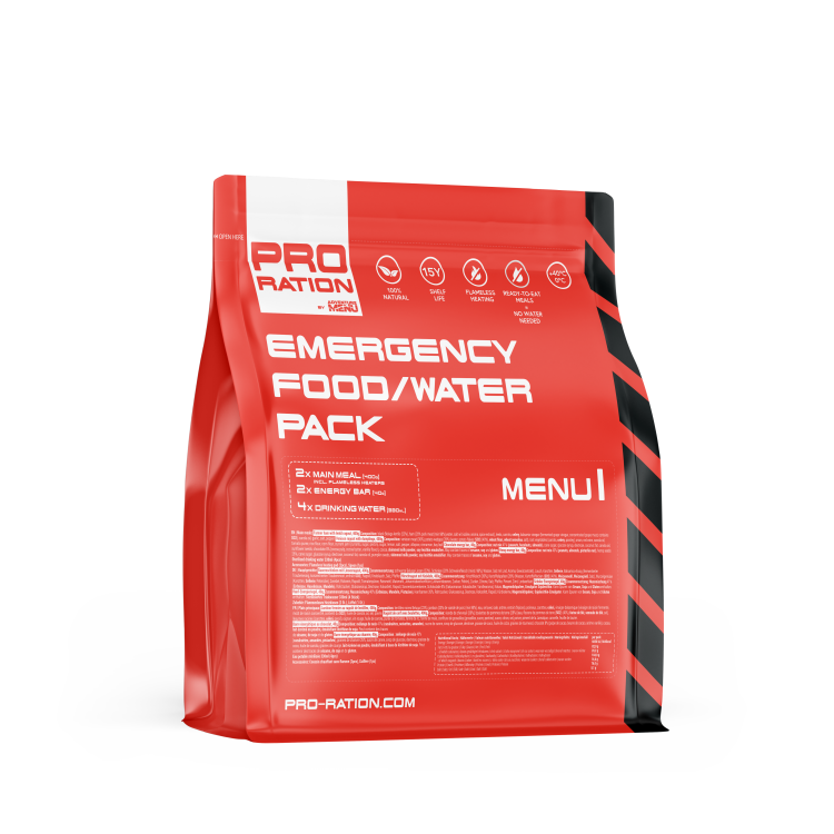 Nouzová dávka potravin Emergency Pack, PRO-RATION