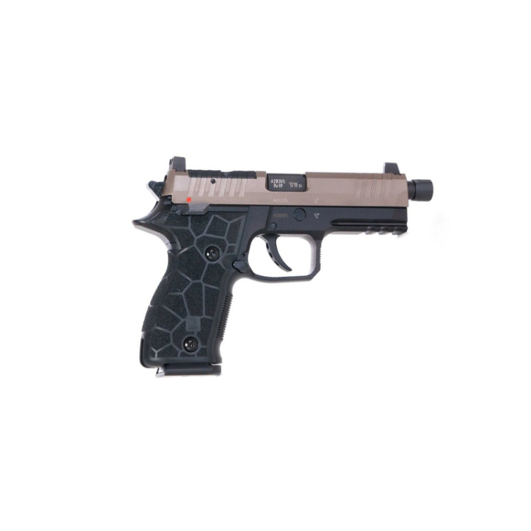 Pistole samonabíjecí AREX ZERO 2 Standard Tactical, 9 mm Luger, FDE