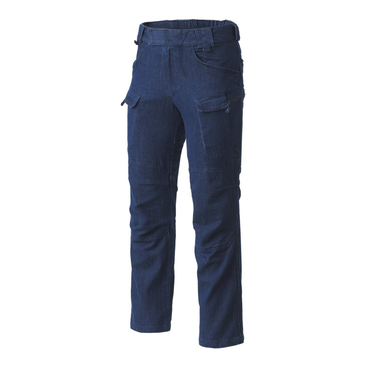 Kalhoty Urban Tactical Pants - Denim Stretch, Helikon, Marine Blue