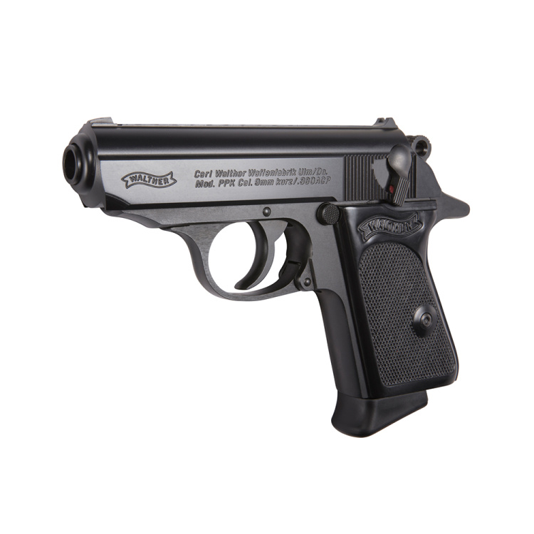 Pistole Walther PPK, 9 mm Browning, Černá