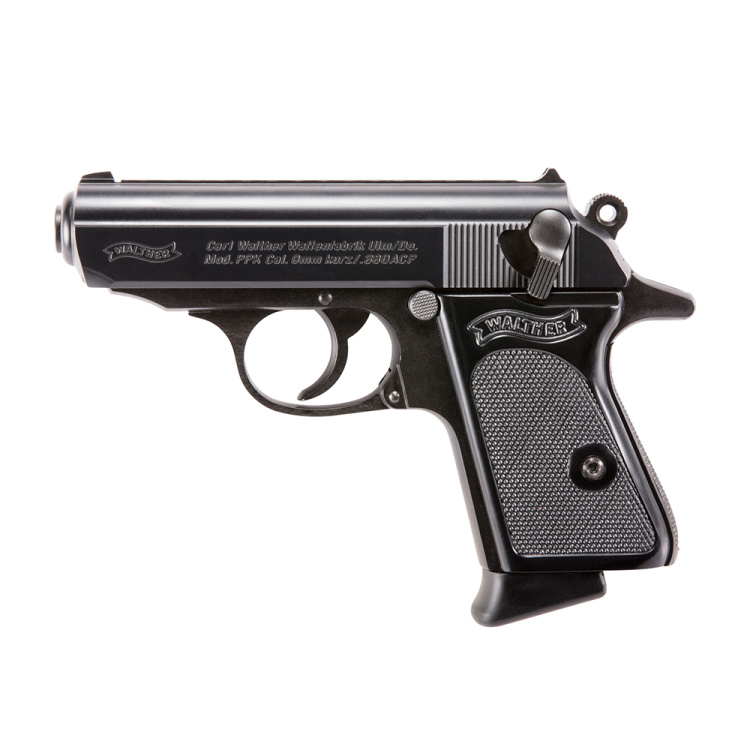 Pistole Walther PPK, 9 mm Browning, Černá