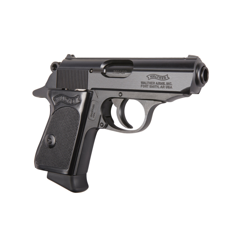 Pistole Walther PPK, 9 mm Browning, Černá
