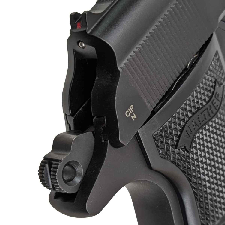 Pistole Walther PPK/S, 9 mm Browning, Černá