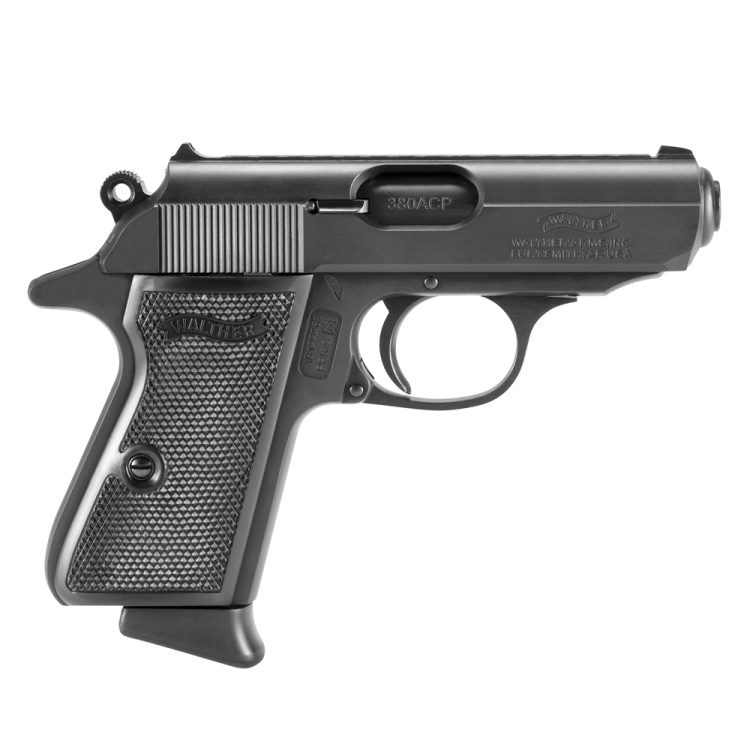 Pistole Walther PPK/S, 9 mm Browning, Černá