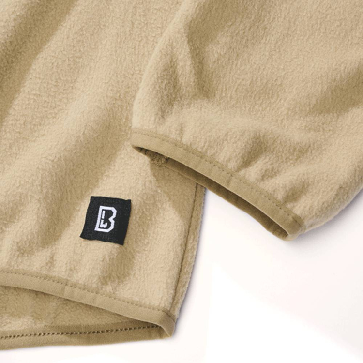 Mikina Fleece Troyer Ripstop, Brandit