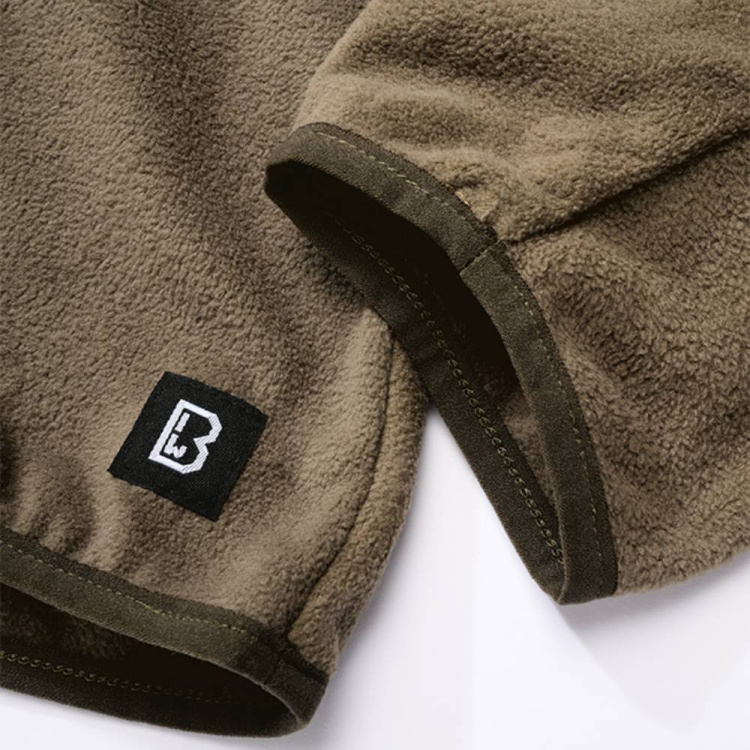Mikina Fleece Troyer Ripstop, Brandit