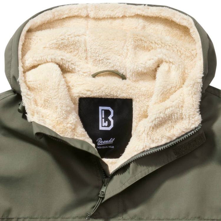 Bunda Windbreaker Sherpa, Brandit