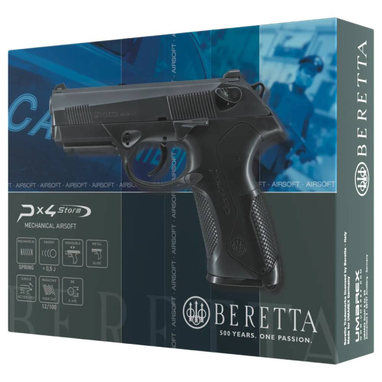Airsoft Pistole Beretta PX4 Storm Metal Slide ASG, manuální, Umarex