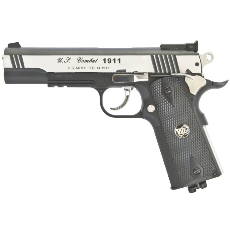 Airsoftová pistole U.S. Combat 1911, CO2, Win Gun